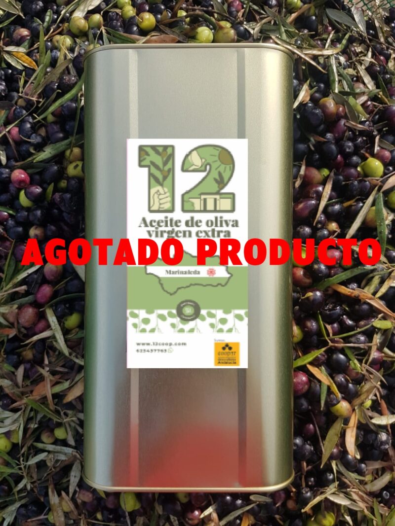 Caja de 4 latas de aceite de oliva virgen extra (Portes aparte)