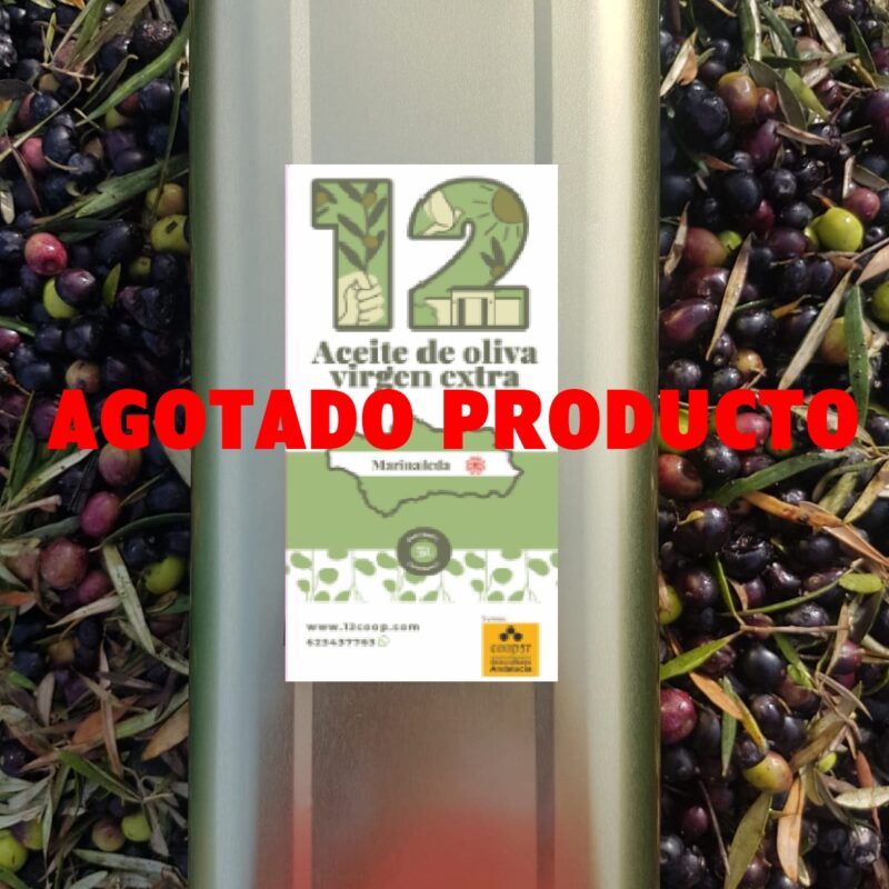 Caja de 4 latas de aceite de oliva virgen extra (Portes aparte)