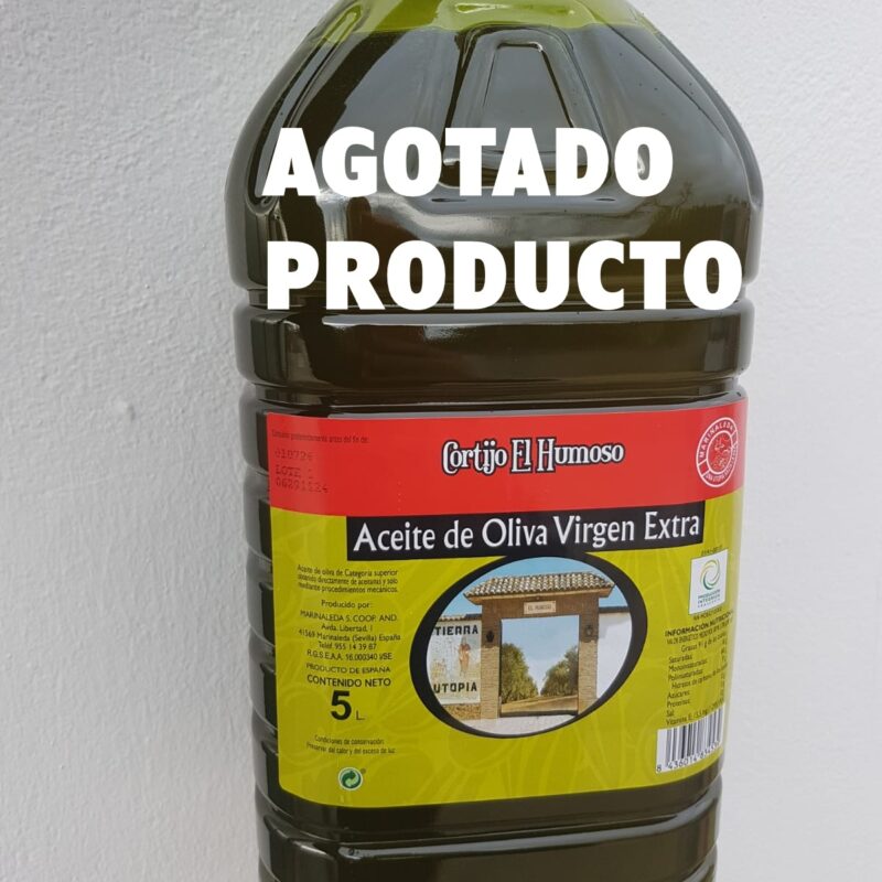Caja de 4 garrafas de aceite de oliva virgen extra (Portes aparte)